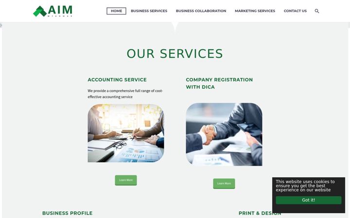 Screenshot ta' aimmyanmar.com