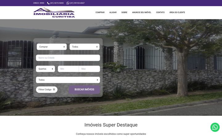 Screenshot του aimobiliariacuritiba.com.br