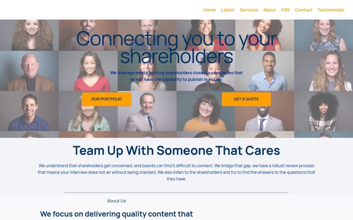 Screenshot of aimonair.com