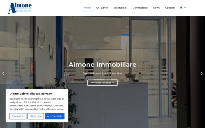 Zrzut ekranu aimoneimmobiliare.it