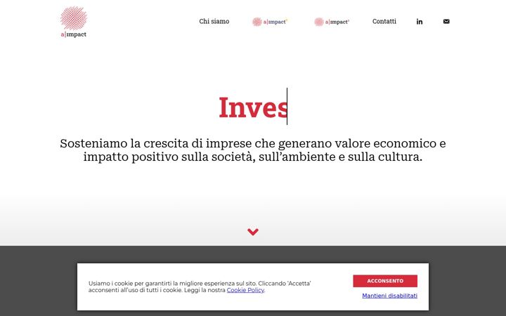 Screenshot of aimpact.org