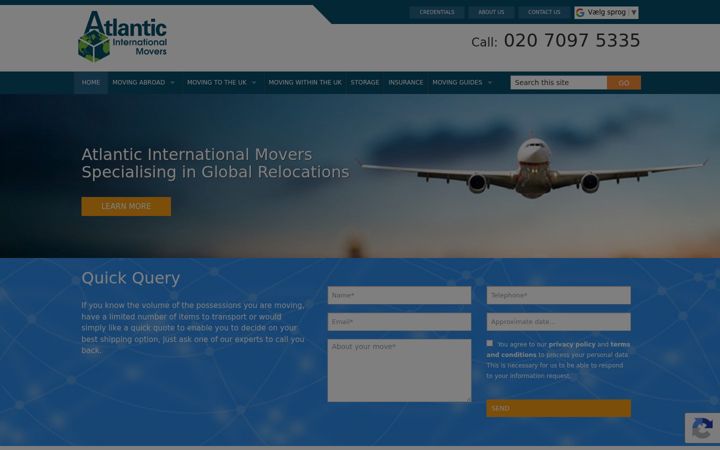 Screenshot of aimrelo.co.uk