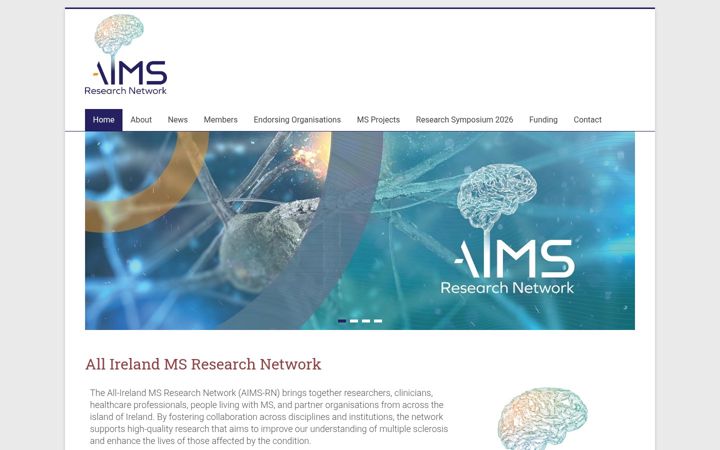 Screenshot of aims-rn.org