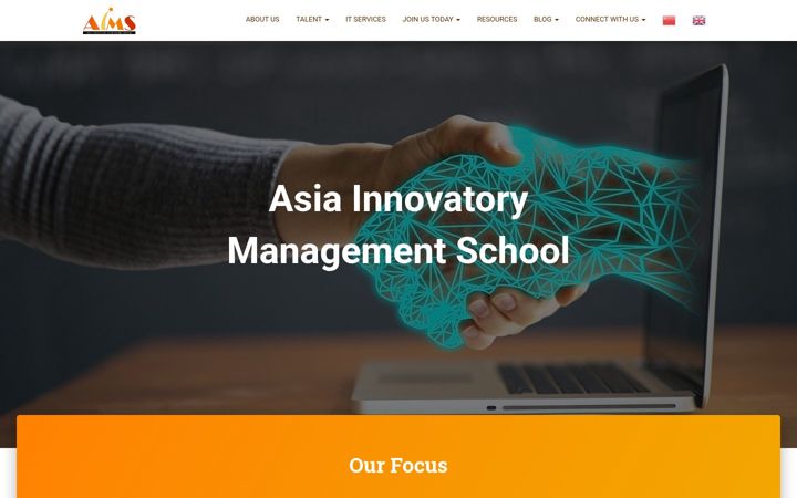 Screenshot di aimschoolonline.com