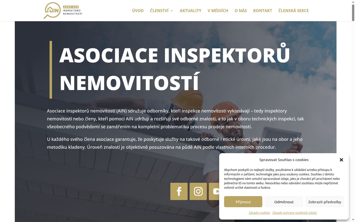 Sutikimo reklamjuostės, rodytos prieš bet kokią sąveiką, ekrano kopija