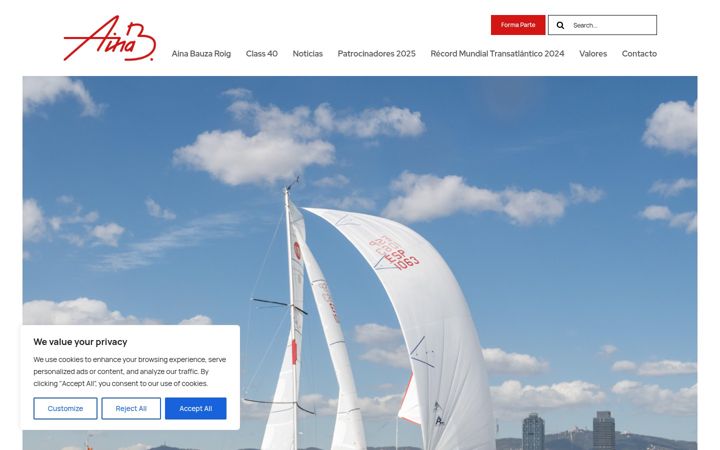 Screenshot of ainabauza.com