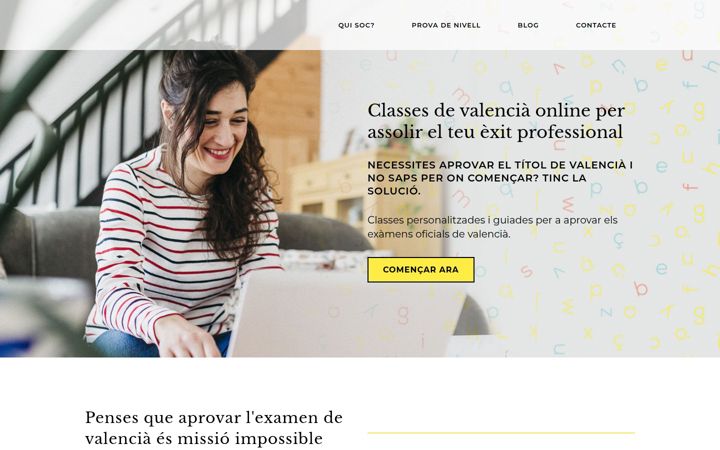 Screenshot of ainacarrion.com