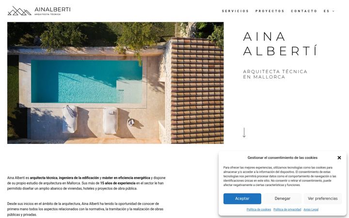 Screenshot of ainalberti.com