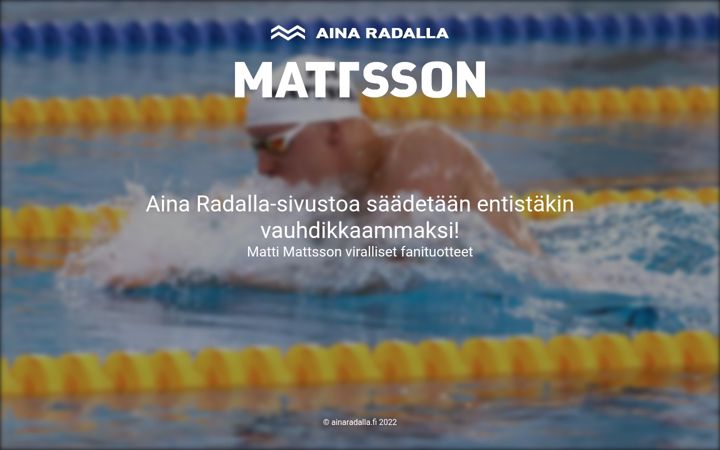 Screenshot di ainaradalla.fi