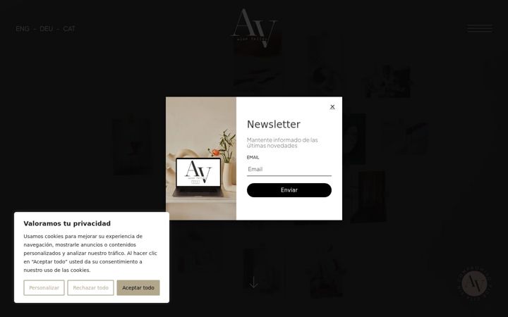 Screenshot of ainavalles.com