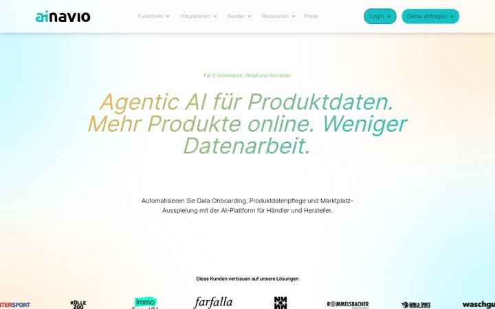 Screenshot of ainavio.com