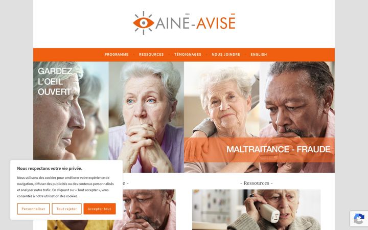 Screenshot ta' aineavise.ca