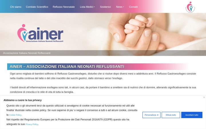 Screenshot of ainer.it