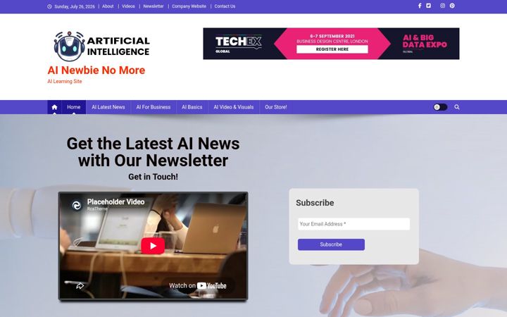 Screenshot of ainewbienomore.com