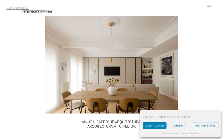 Screenshot of ainhoaibarreche.com