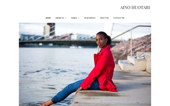 Screenshot of ainohuotari.com