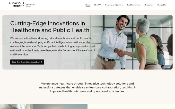 Screenshot of ainq.com