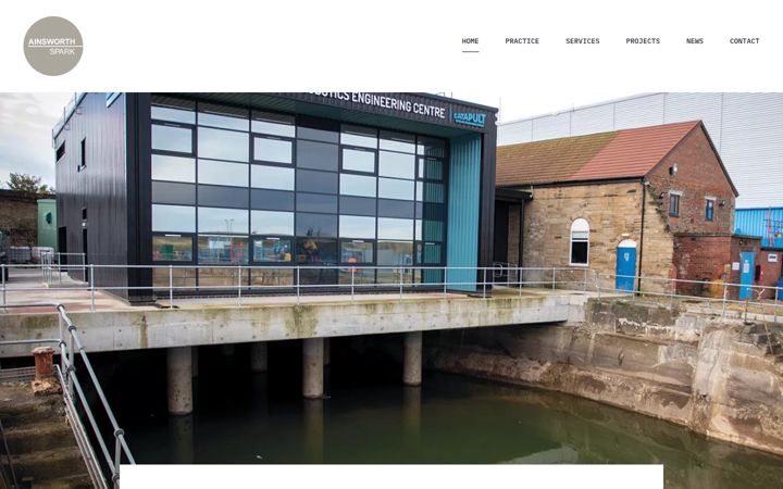Screenshot of ainsworthspark.com