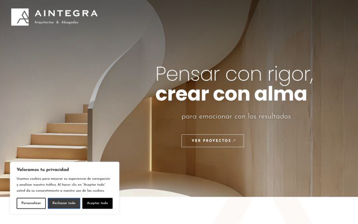 Screenshot of aintegra.es