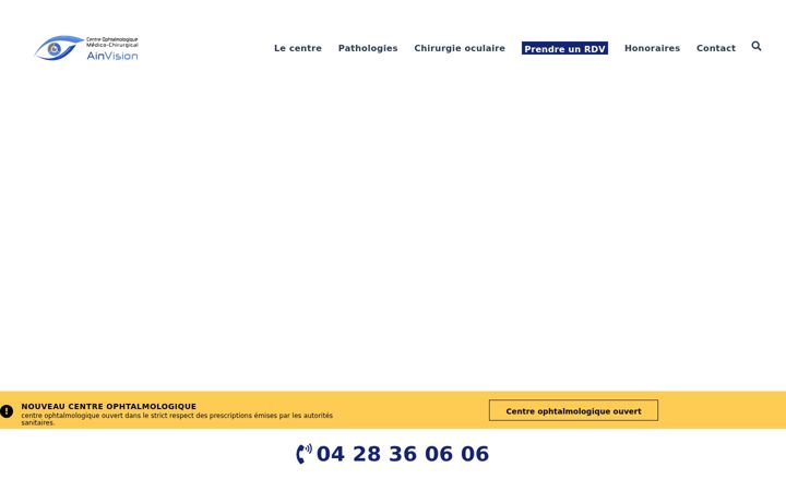 Screenshot of ainvision.fr