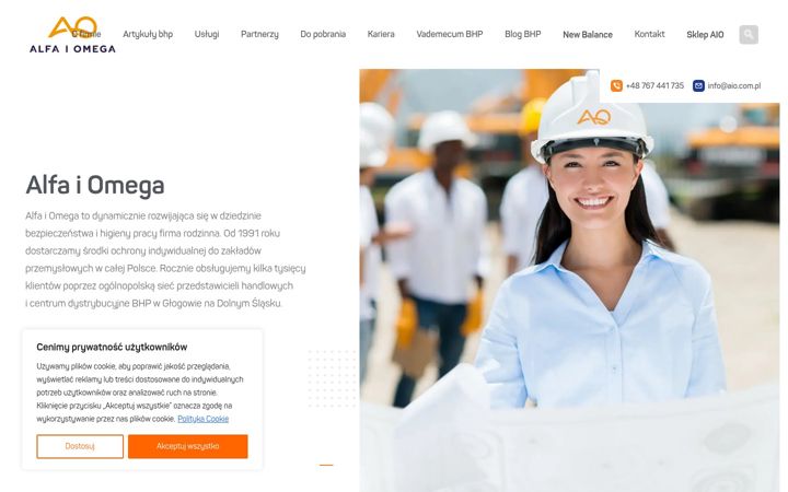 Screenshot of aio.com.pl