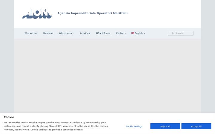 Screenshot του aiom.fvg.it