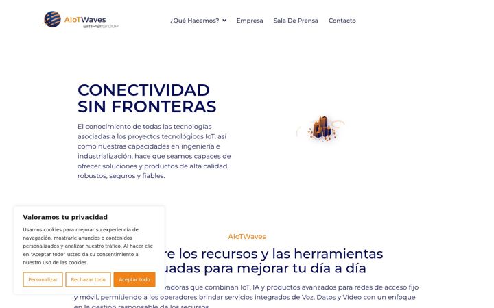 Screenshot of aiotwaves.com