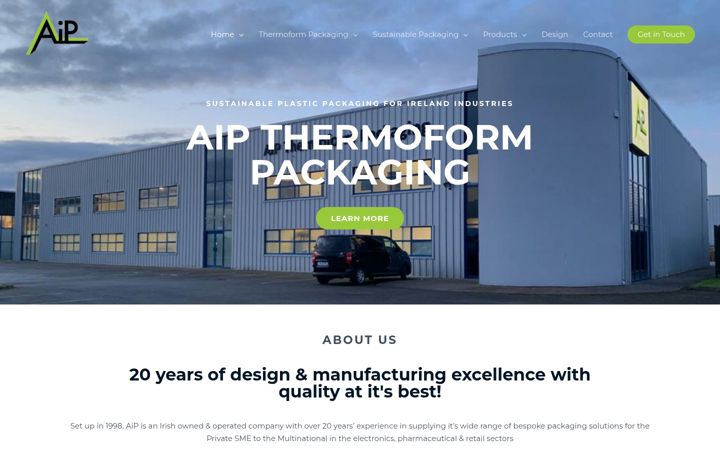 Screenshot of aip.ie