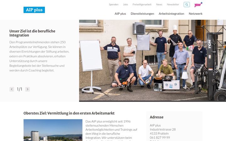 Ekrānuzņēmums no aip.swiss