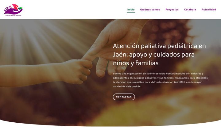 Screenshot of aipapaliativospediatricos.com
