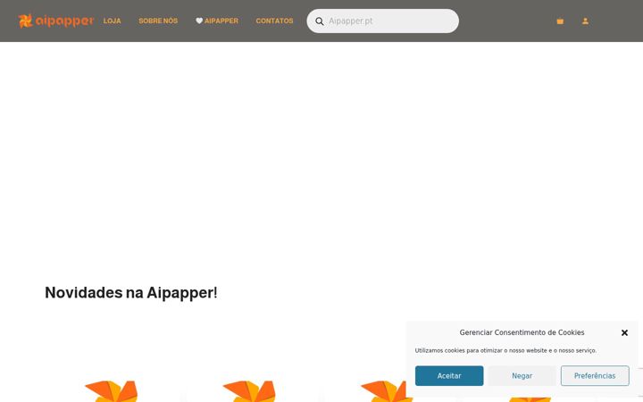 Screenshot of aipapper.pt