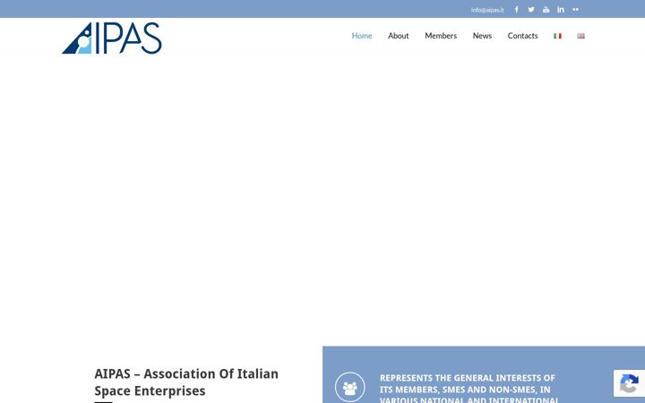 Screenshot of aipas.it