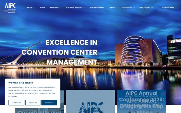 Screenshot of aipc.org