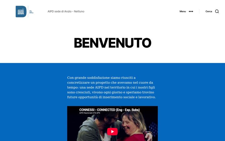 Kuvakaappaus sivustosta aipdanzionettuno.it