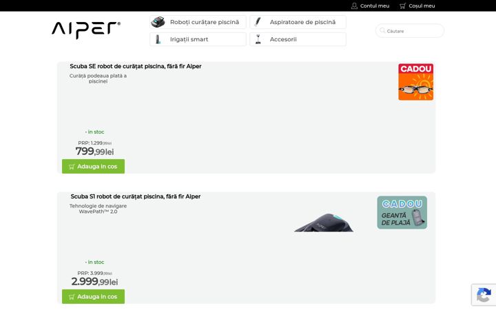 Skjámynd af aiper.ro