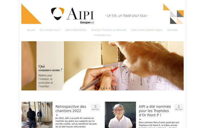 Screenshot of aipi-77.fr