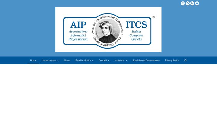 Screenshot ta' aipitcs.it