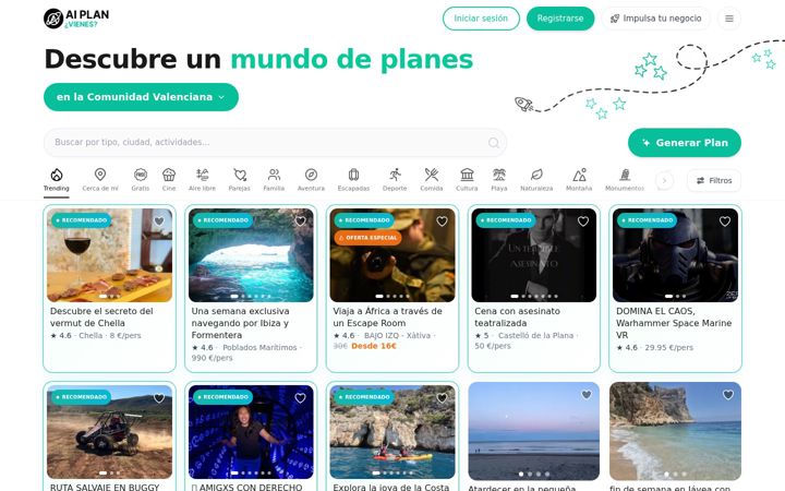 Screenshot of aiplan.es