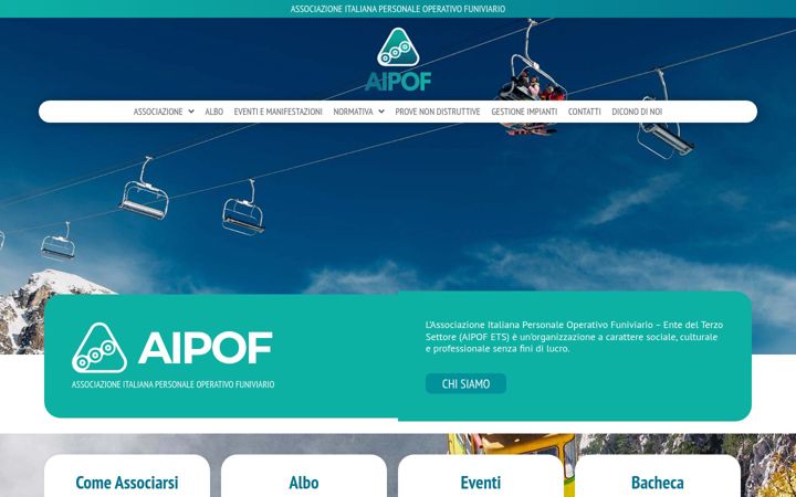 Screenshot of aipof.it