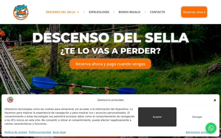 Screenshot of aipolaventura.com