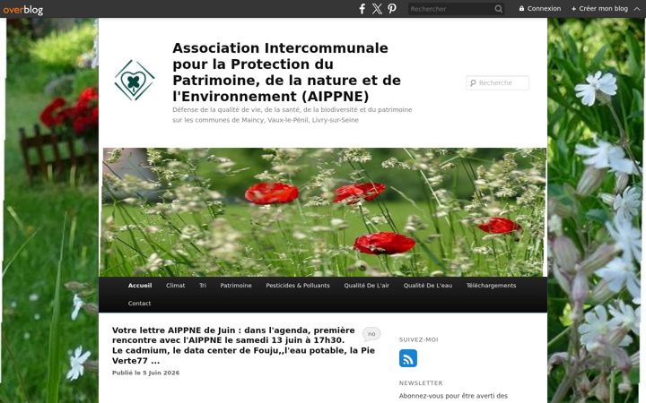 Captura de ecrã de aippne.fr