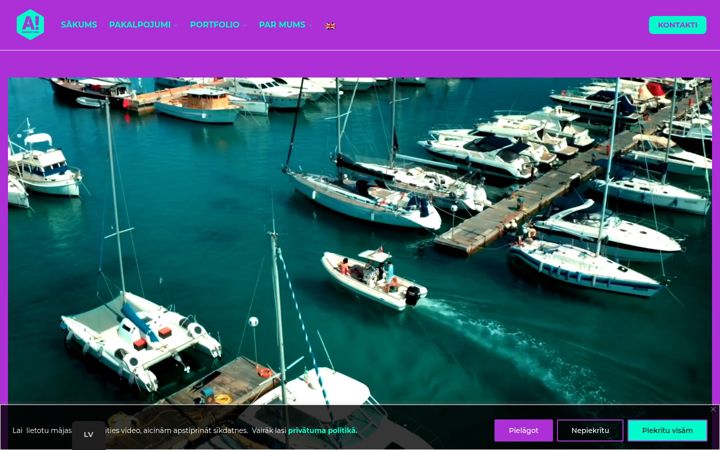 Screenshot of aiproduction.eu