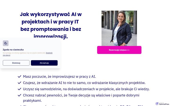 Screenshot of aiproductowner.pl
