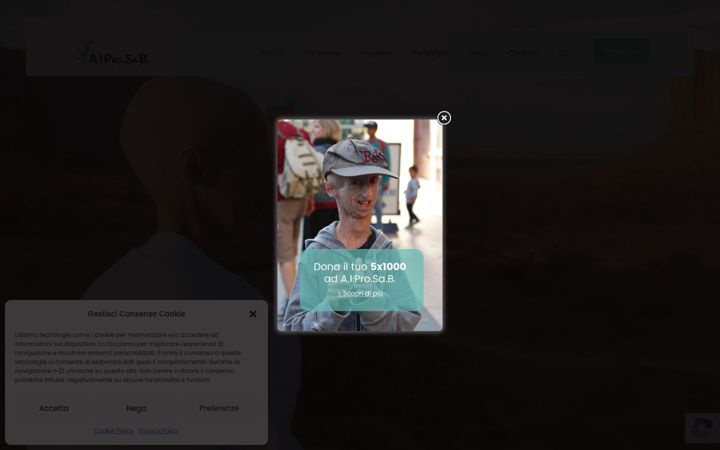 Skjermbilde av aiprosab.org