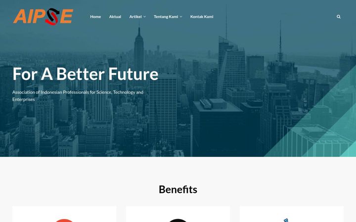 Screenshot of aipse.org