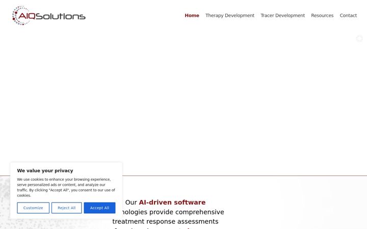 Captura de pantalla de aiq-services.com