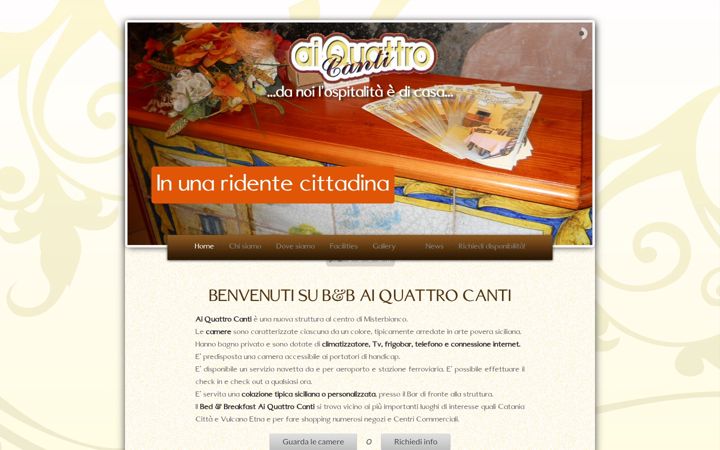 Screenshot di aiquattrocanti.com