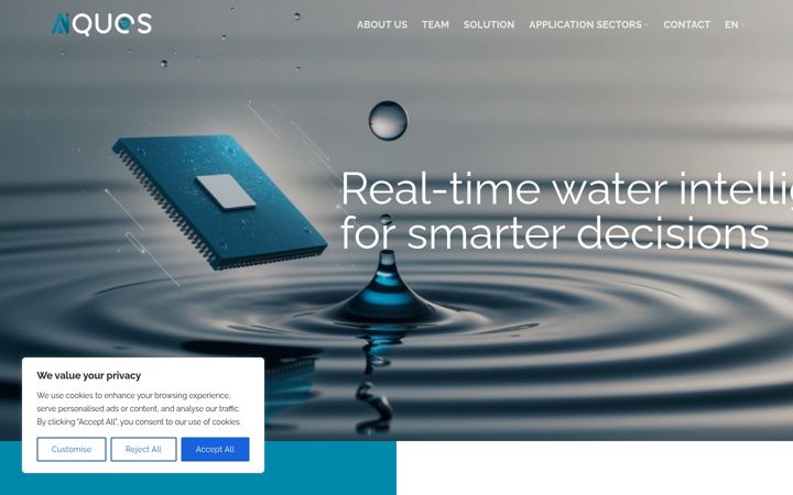 Screenshot of aiquos.tech