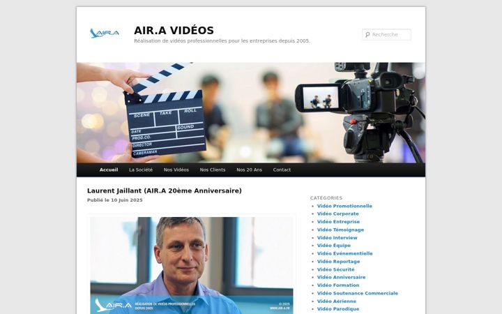 Screenshot of air-a.fr