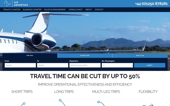 Screenshot of air-advantage.co.uk